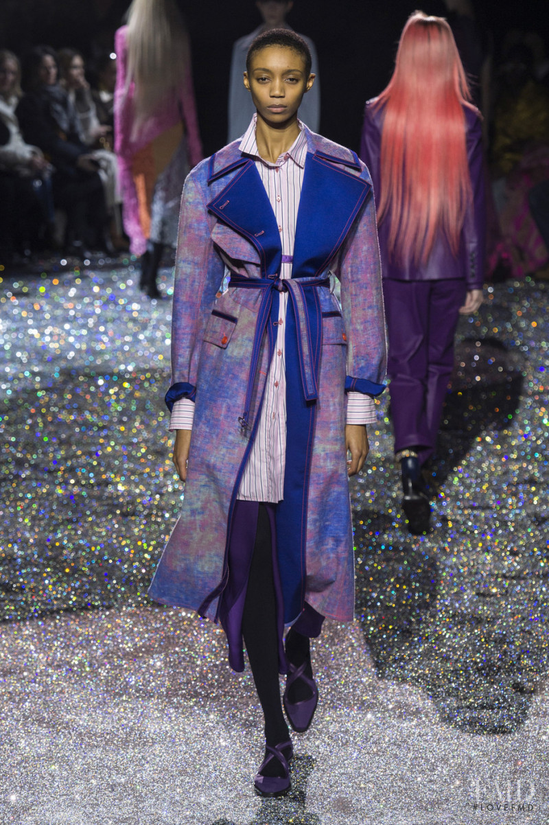 Hannah Shakespeare featured in  the Sies Marjan fashion show for Autumn/Winter 2019