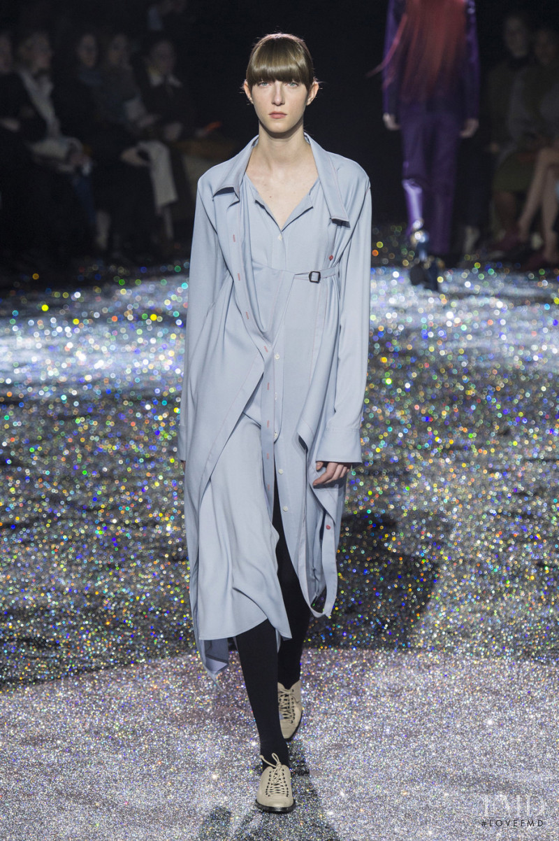 Evelyn Nagy featured in  the Sies Marjan fashion show for Autumn/Winter 2019