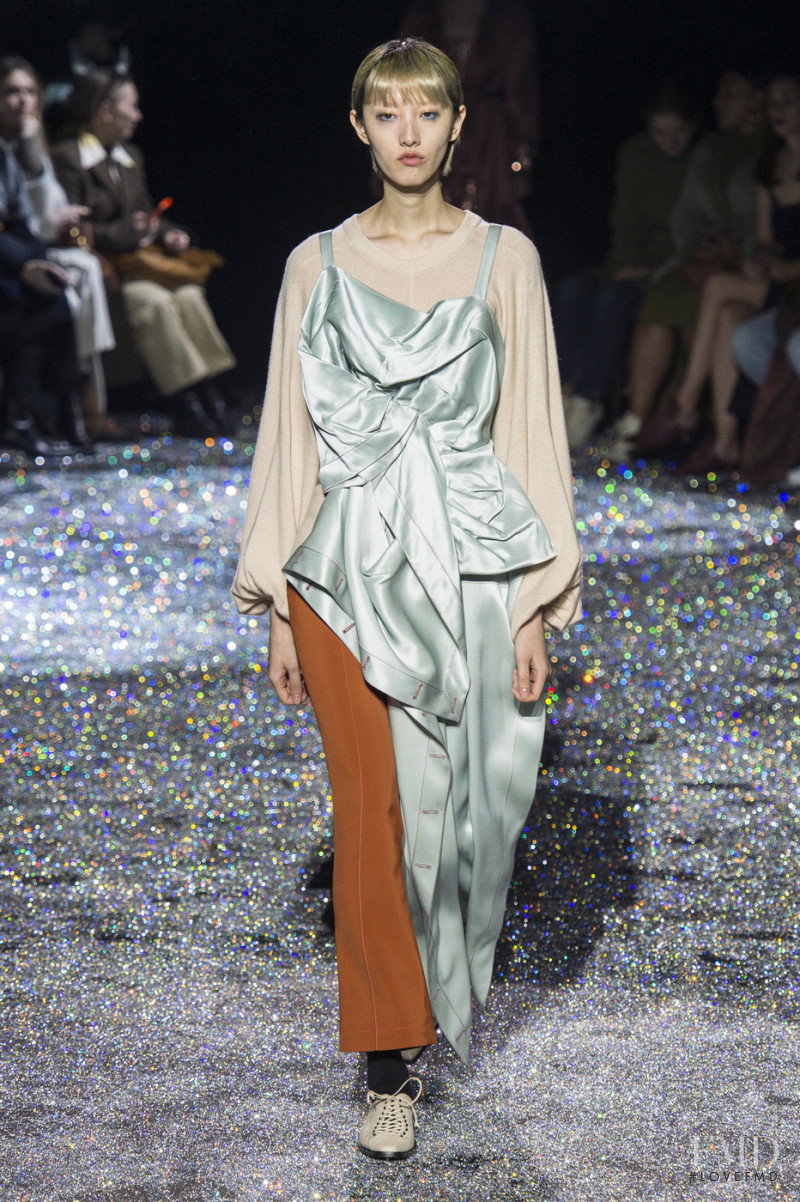 JiJi Ji featured in  the Sies Marjan fashion show for Autumn/Winter 2019