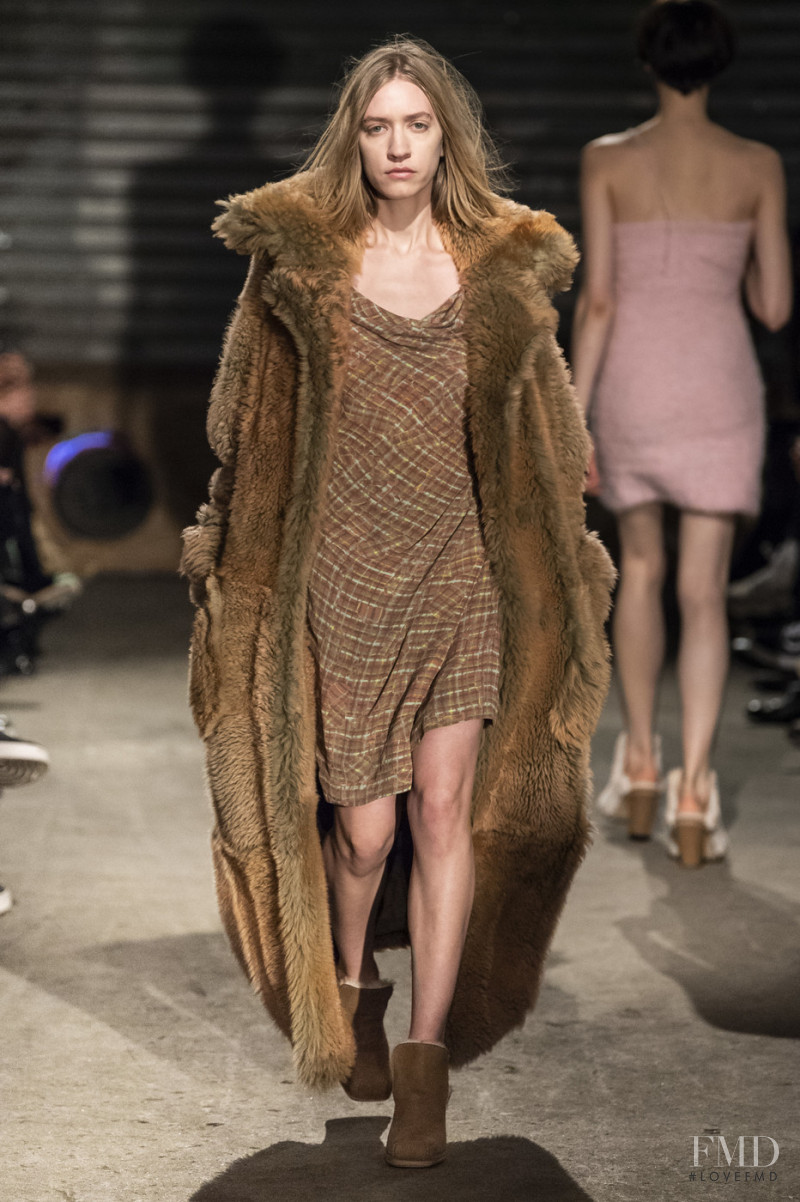 Coco Gordon Moore featured in  the Eckhaus Latta fashion show for Autumn/Winter 2019