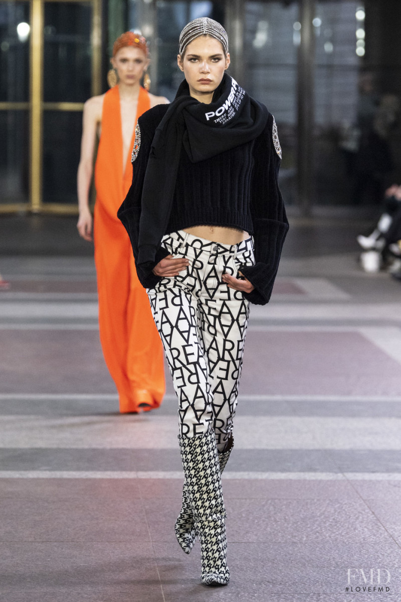 Sophie Rask featured in  the area fashion show for Autumn/Winter 2019