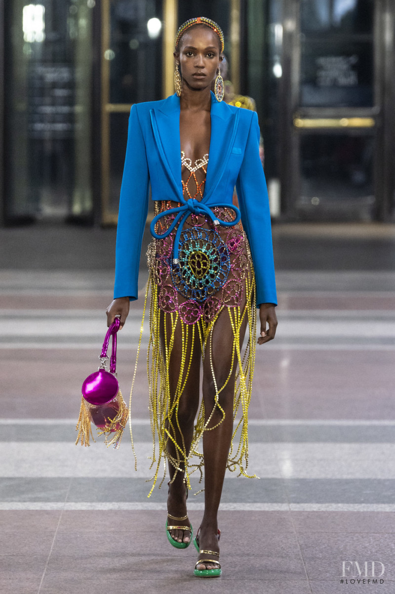 Leila Ndabirabe featured in  the area fashion show for Autumn/Winter 2019