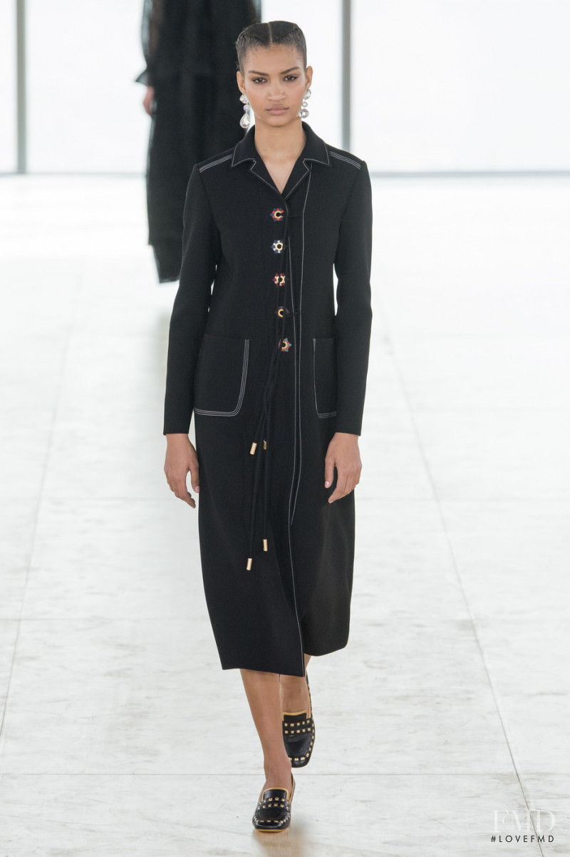 Anyelina Rosa featured in  the Tory Burch fashion show for Autumn/Winter 2019