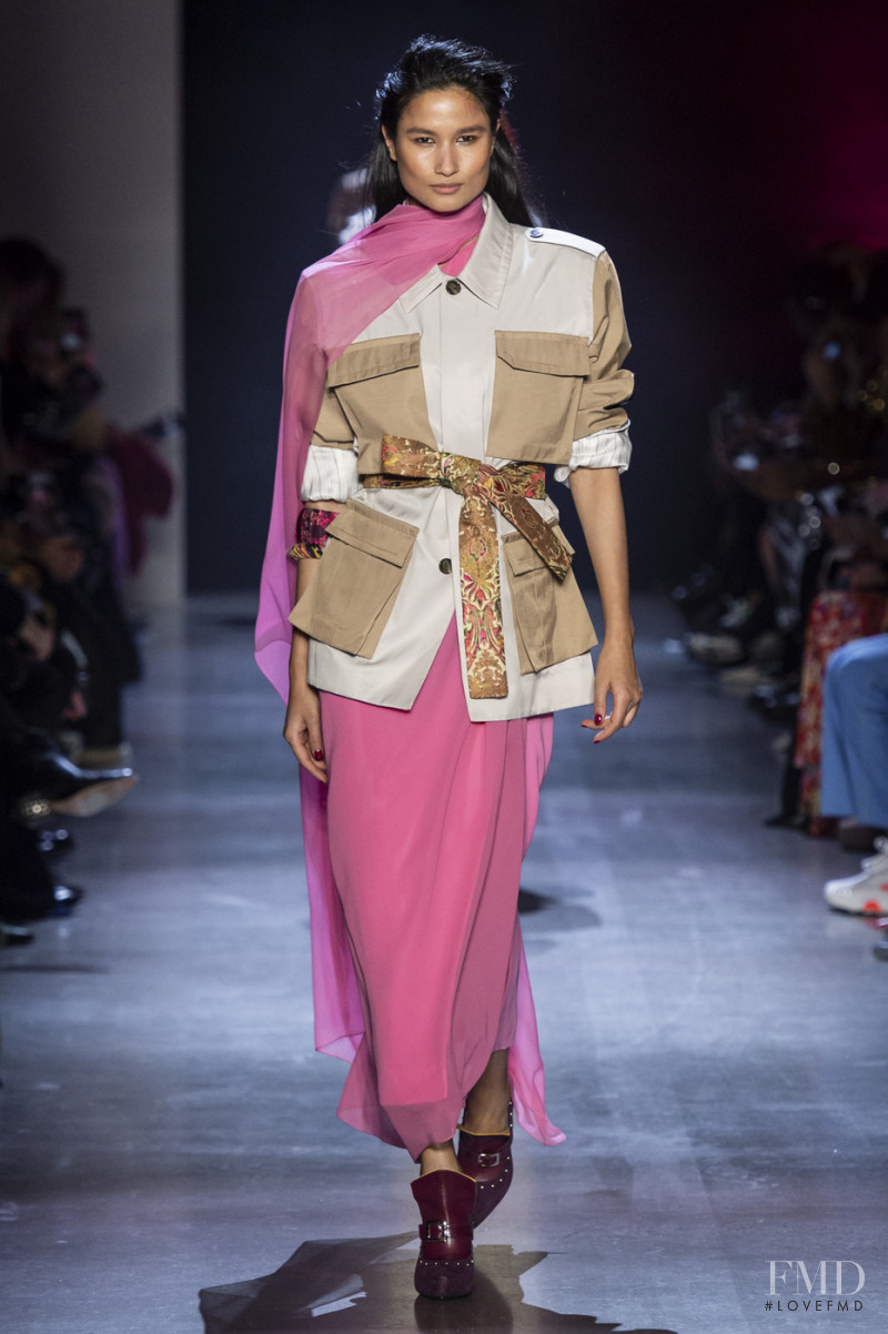 Varsha Thapa featured in  the Prabal Gurung fashion show for Autumn/Winter 2019