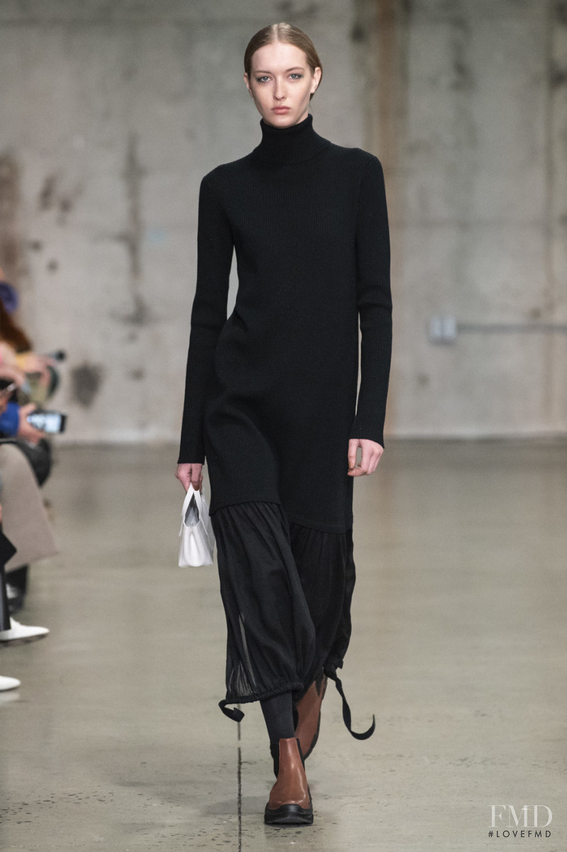 Kateryna Zub featured in  the Tibi fashion show for Autumn/Winter 2019