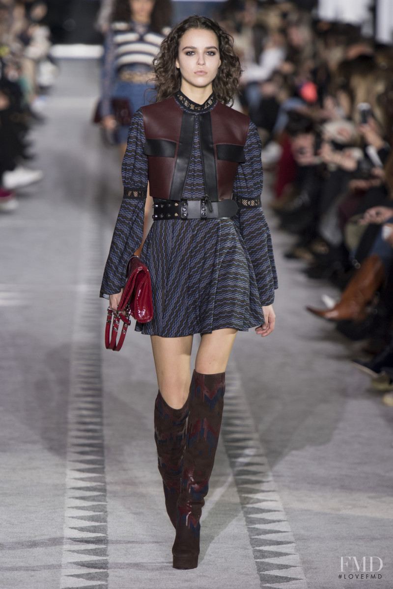 Emm Arruda featured in  the Longchamp fashion show for Autumn/Winter 2019