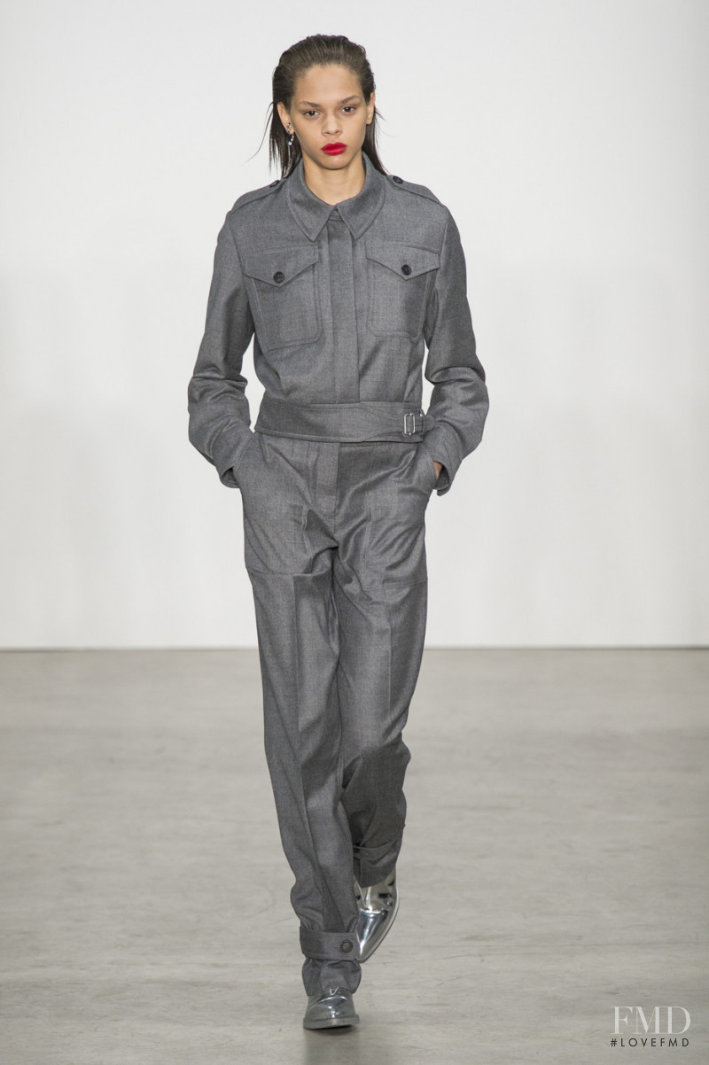 Hiandra Martinez featured in  the Helmut Lang fashion show for Autumn/Winter 2019