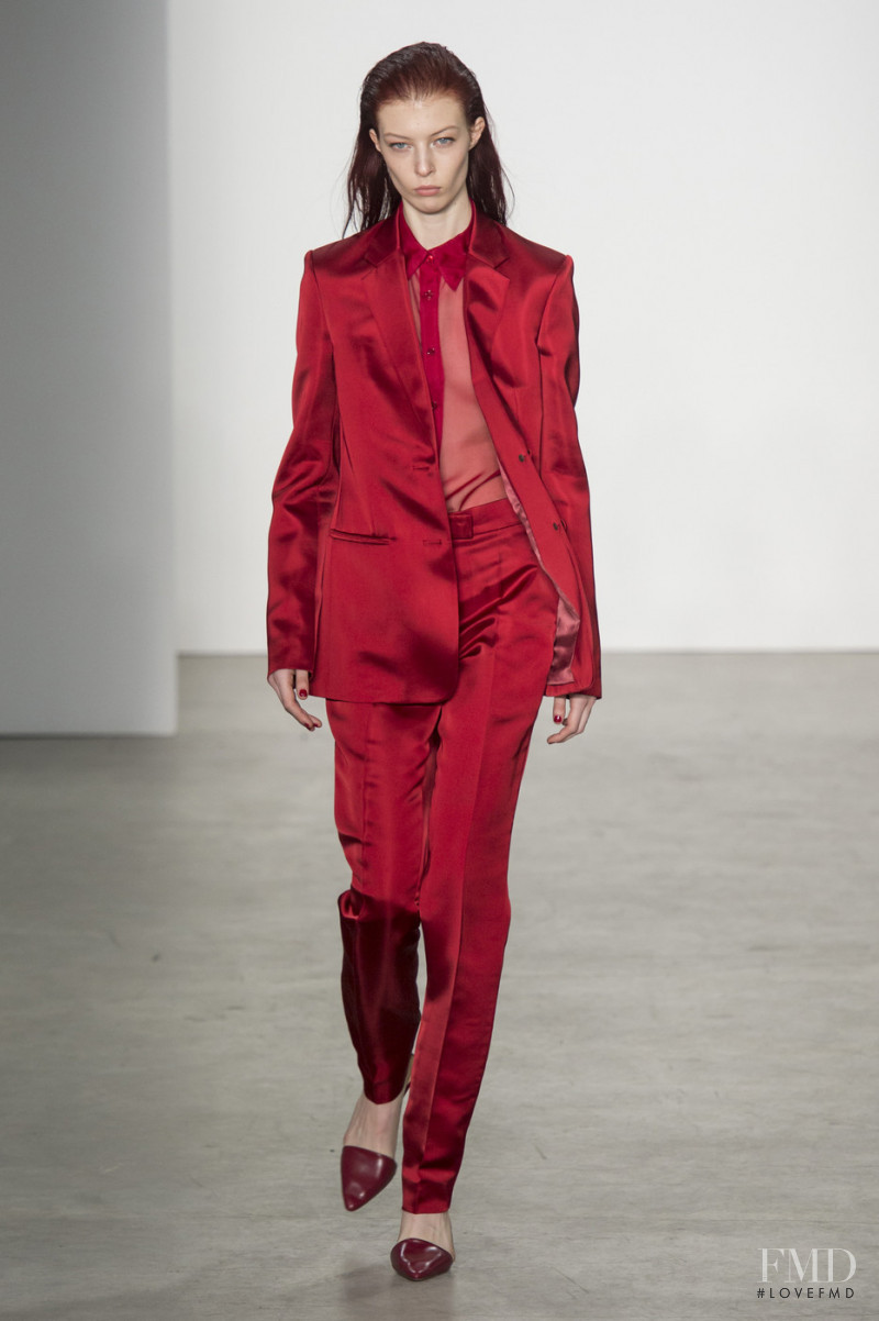 Remington Williams featured in  the Helmut Lang fashion show for Autumn/Winter 2019