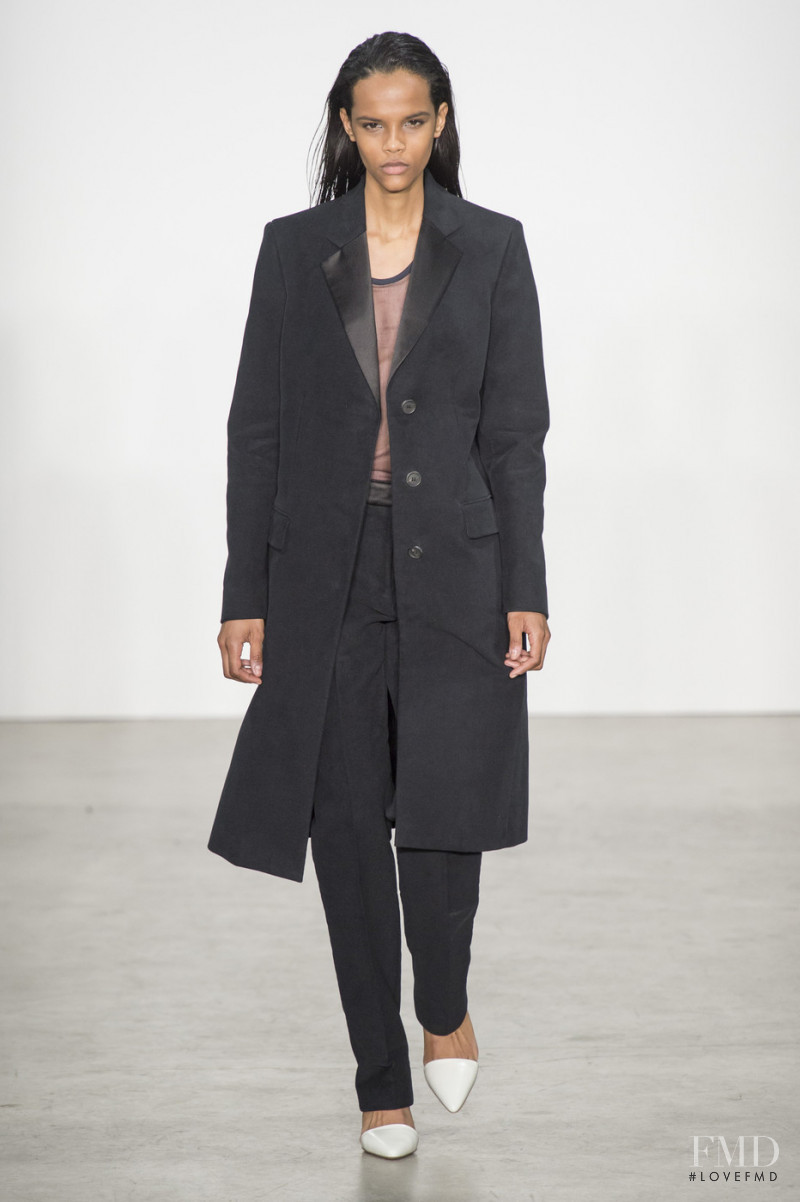 Natalia Montero featured in  the Helmut Lang fashion show for Autumn/Winter 2019