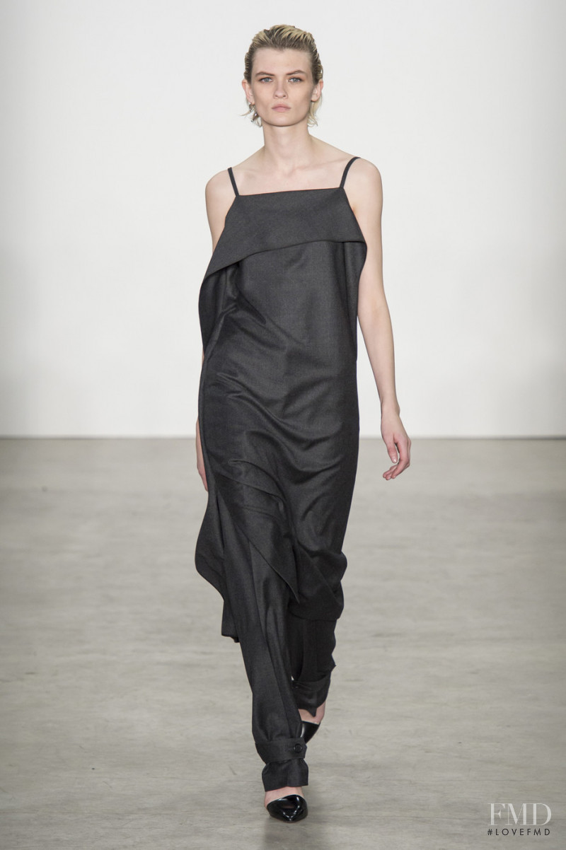 Lara Mullen featured in  the Helmut Lang fashion show for Autumn/Winter 2019
