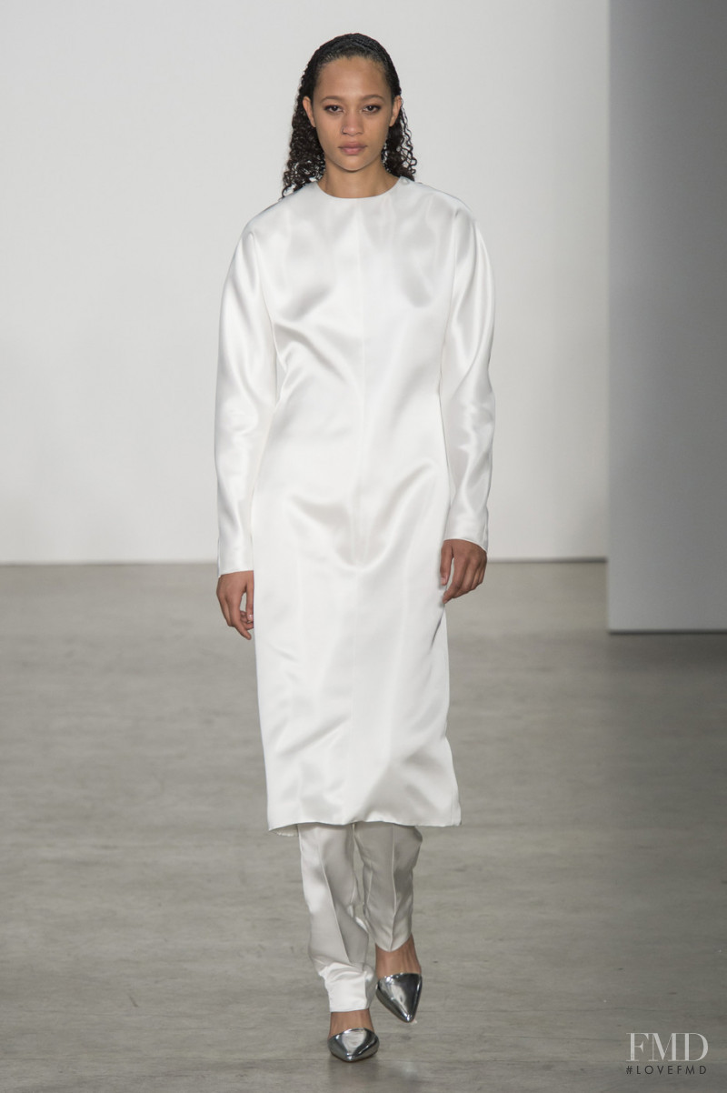 Selena Forrest featured in  the Helmut Lang fashion show for Autumn/Winter 2019