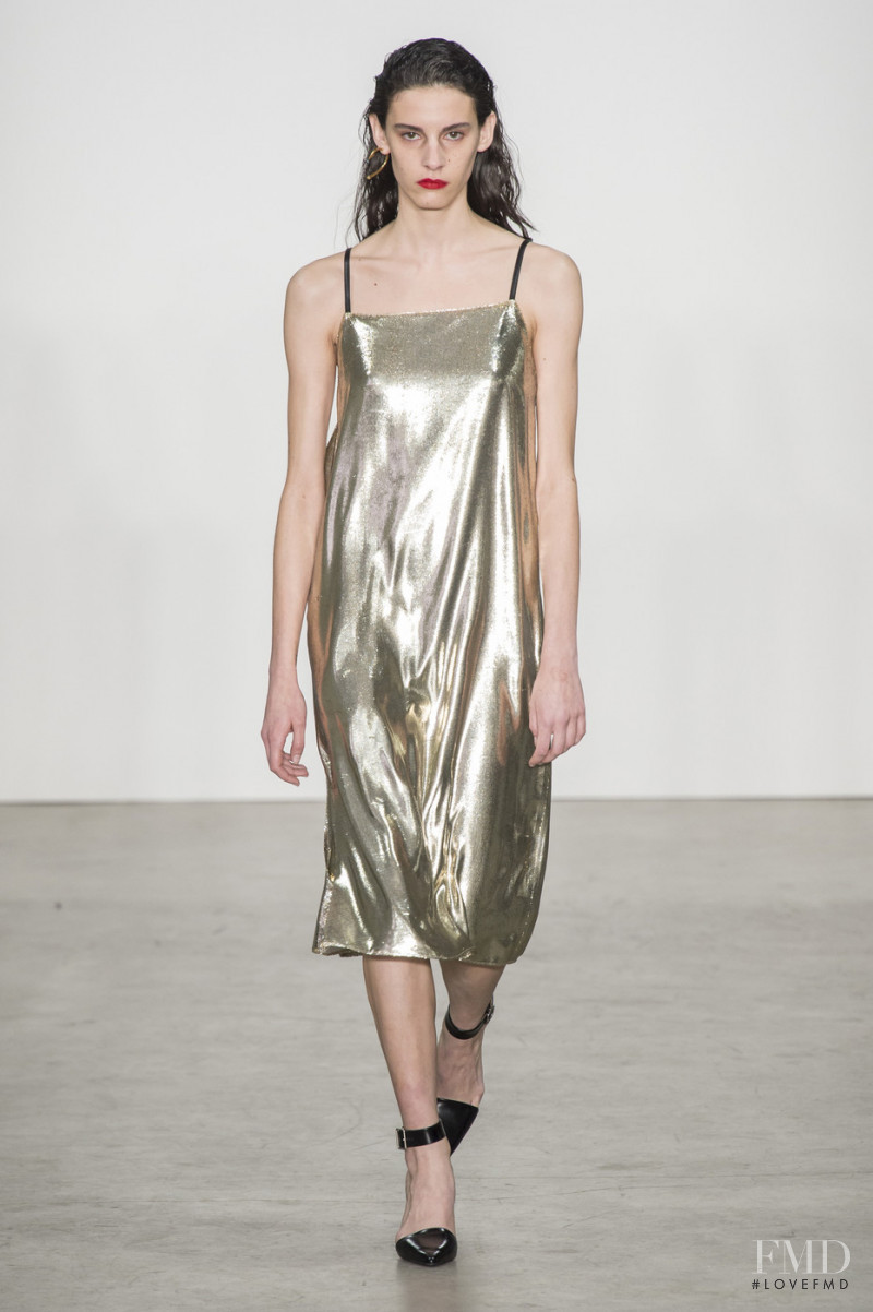 Cyrielle Lalande featured in  the Helmut Lang fashion show for Autumn/Winter 2019