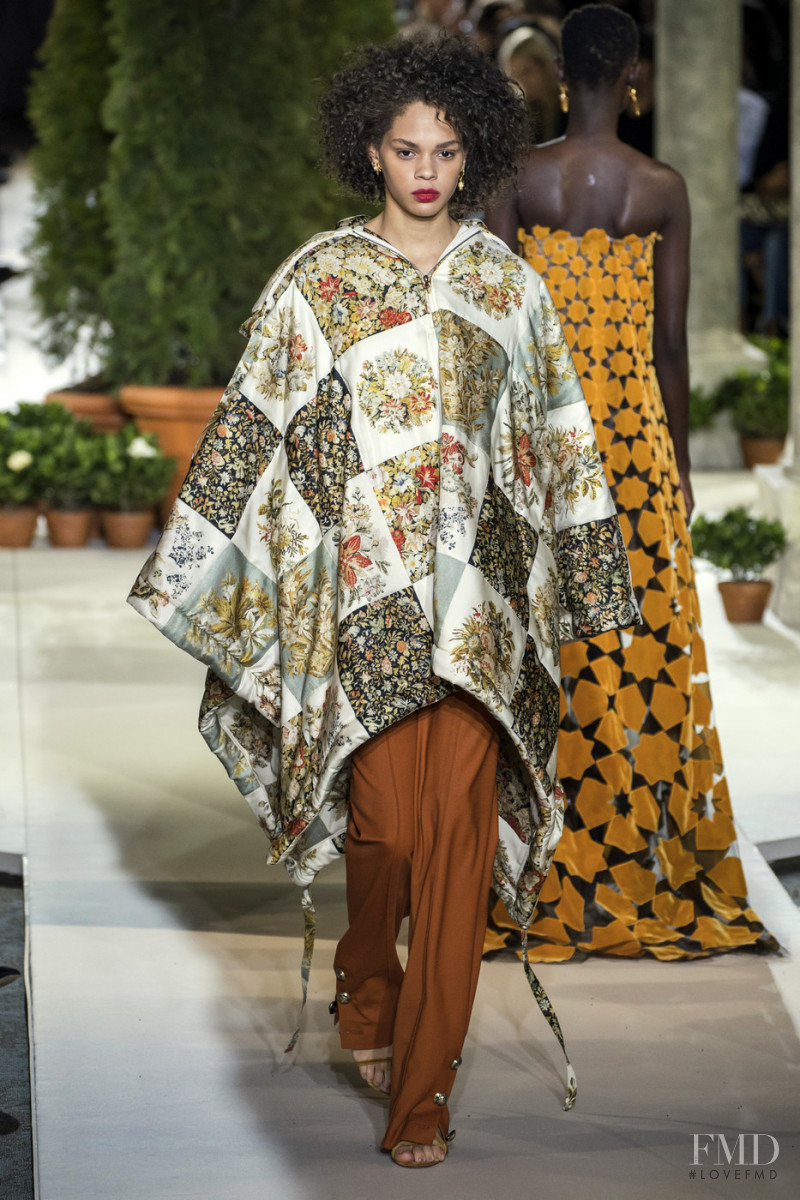 Hiandra Martinez featured in  the Oscar de la Renta fashion show for Autumn/Winter 2019