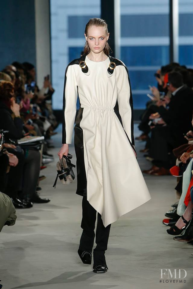 Fran Summers featured in  the Proenza Schouler fashion show for Autumn/Winter 2019