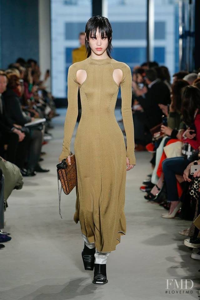 So Ra Choi featured in  the Proenza Schouler fashion show for Autumn/Winter 2019