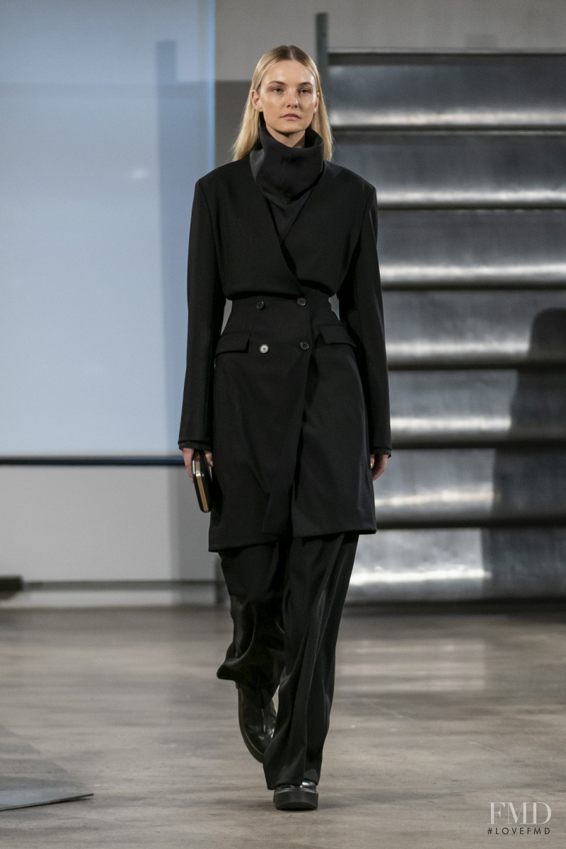 Caroline Trentini featured in  the The Row fashion show for Autumn/Winter 2019