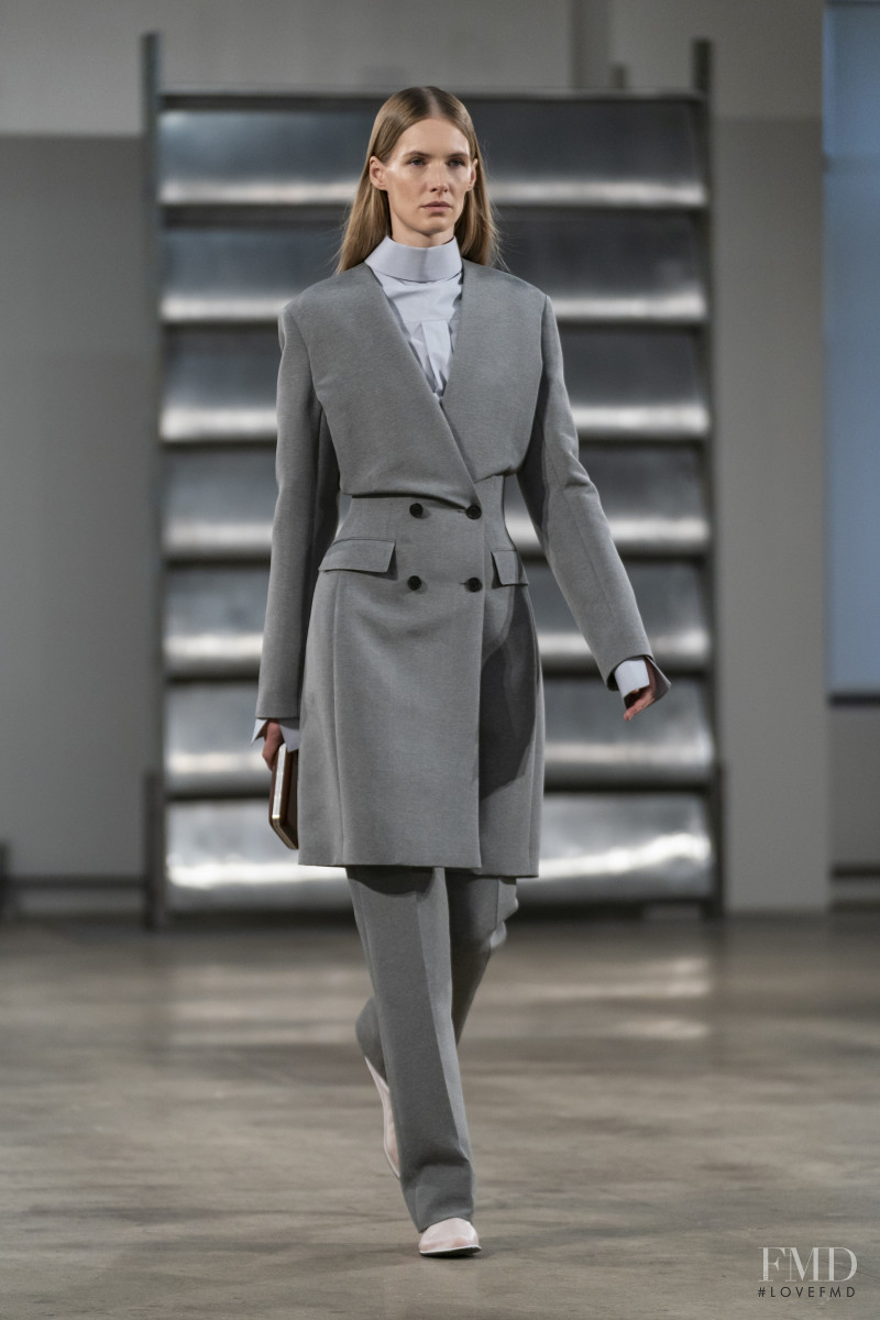 Romina Lanaro featured in  the The Row fashion show for Autumn/Winter 2019