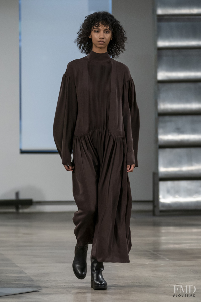 Aiden Curtiss featured in  the The Row fashion show for Autumn/Winter 2019
