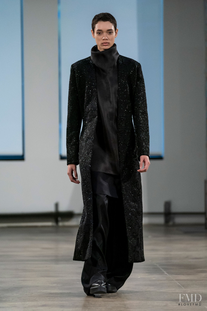 Brynn Bonner featured in  the The Row fashion show for Autumn/Winter 2019