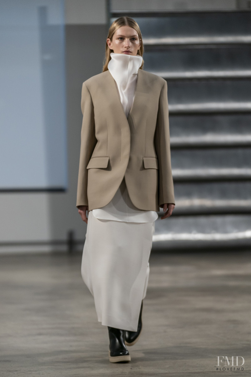 Liz Kennedy featured in  the The Row fashion show for Autumn/Winter 2019