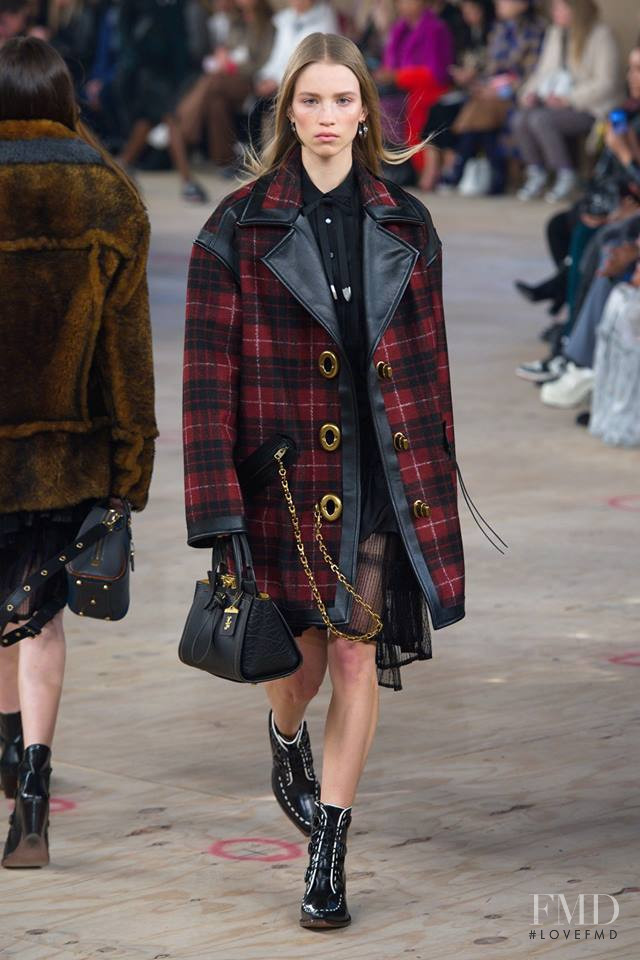 Rebecca Leigh Longendyke featured in  the Coach fashion show for Autumn/Winter 2019