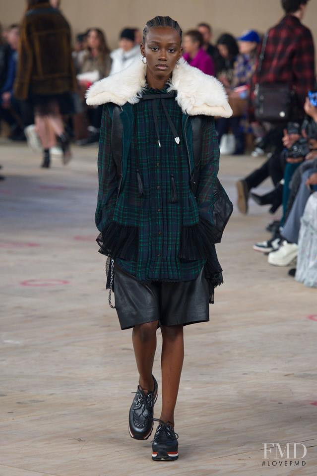 Eya Mariam Diawara featured in  the Coach fashion show for Autumn/Winter 2019