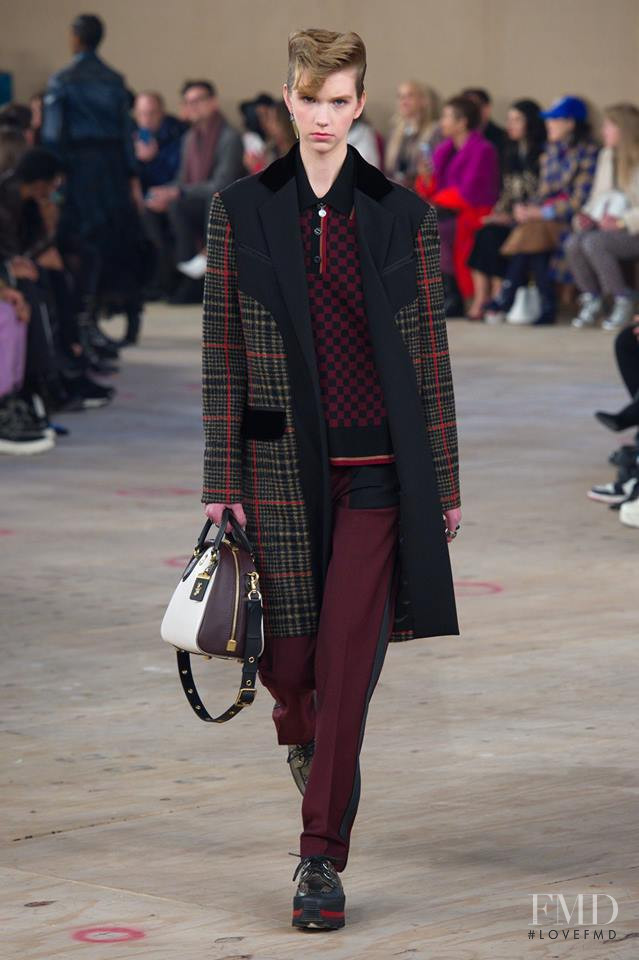 Bente Oort featured in  the Coach fashion show for Autumn/Winter 2019