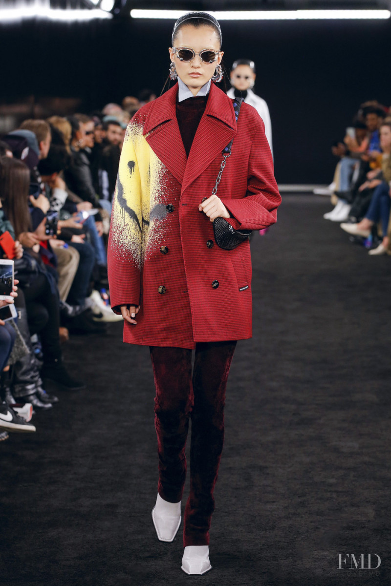 Liu Chunjie featured in  the Alexander Wang fashion show for Autumn/Winter 2019