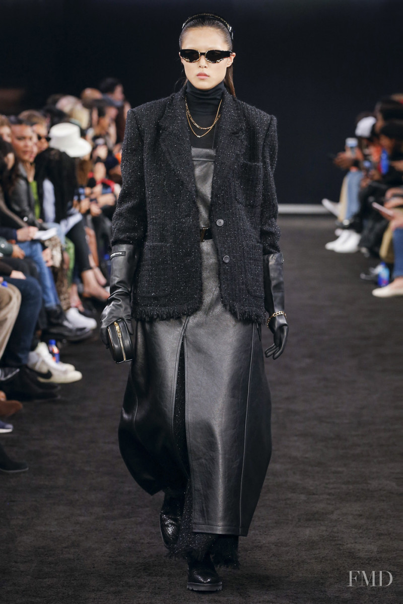 Su Kexin featured in  the Alexander Wang fashion show for Autumn/Winter 2019