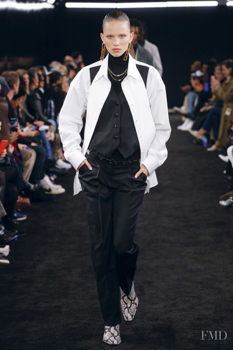 Rebecca Leigh Longendyke featured in  the Alexander Wang fashion show for Autumn/Winter 2019