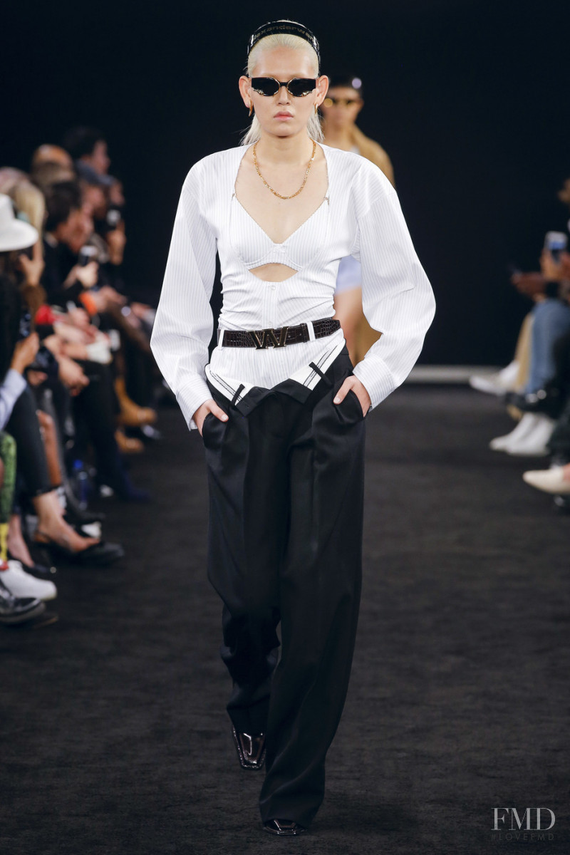 Ez Lee Ji Hye featured in  the Alexander Wang fashion show for Autumn/Winter 2019