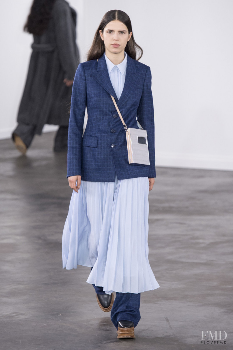 Hayett McCarthy featured in  the Gabriela Hearst fashion show for Autumn/Winter 2019