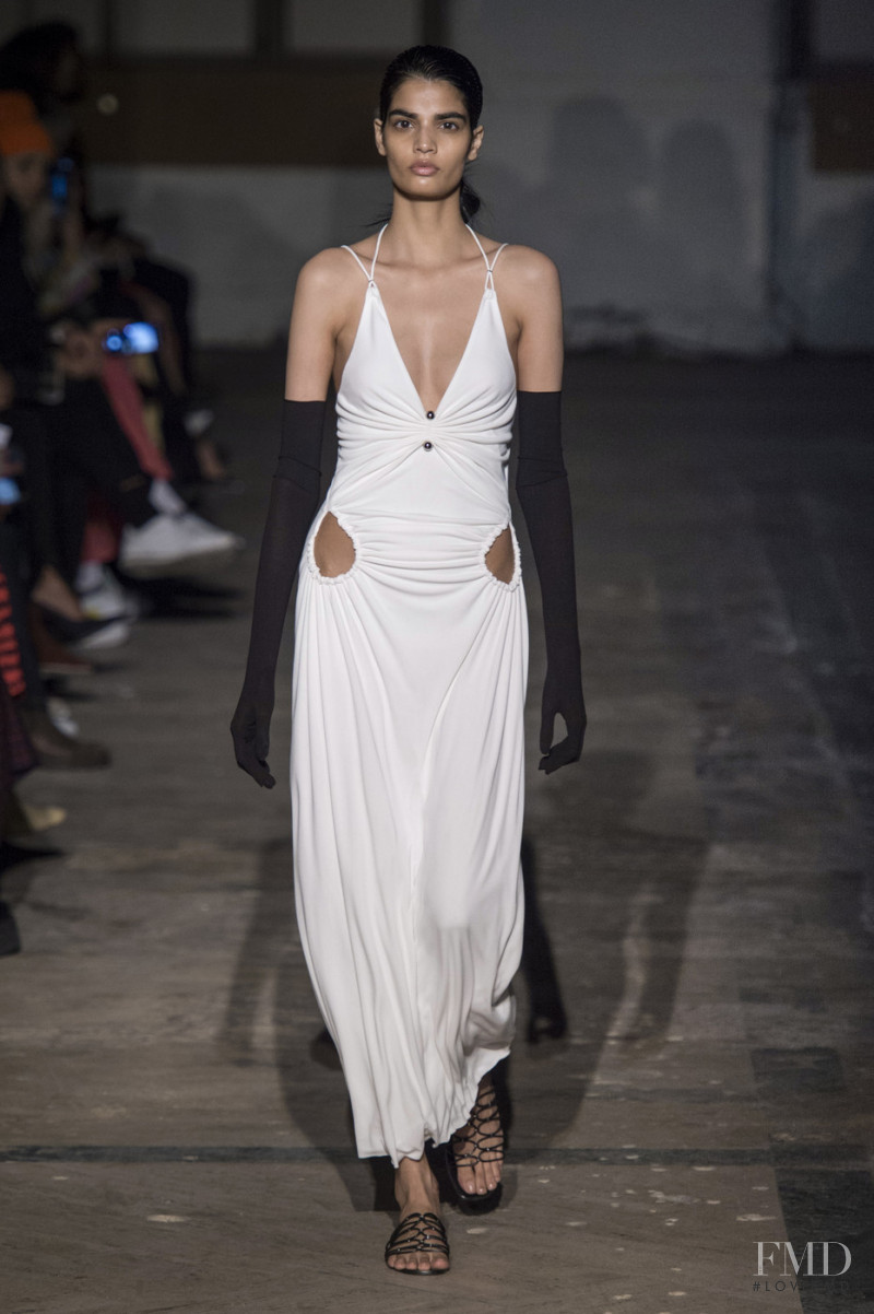 Bhumika Arora featured in  the Dion Lee fashion show for Autumn/Winter 2019