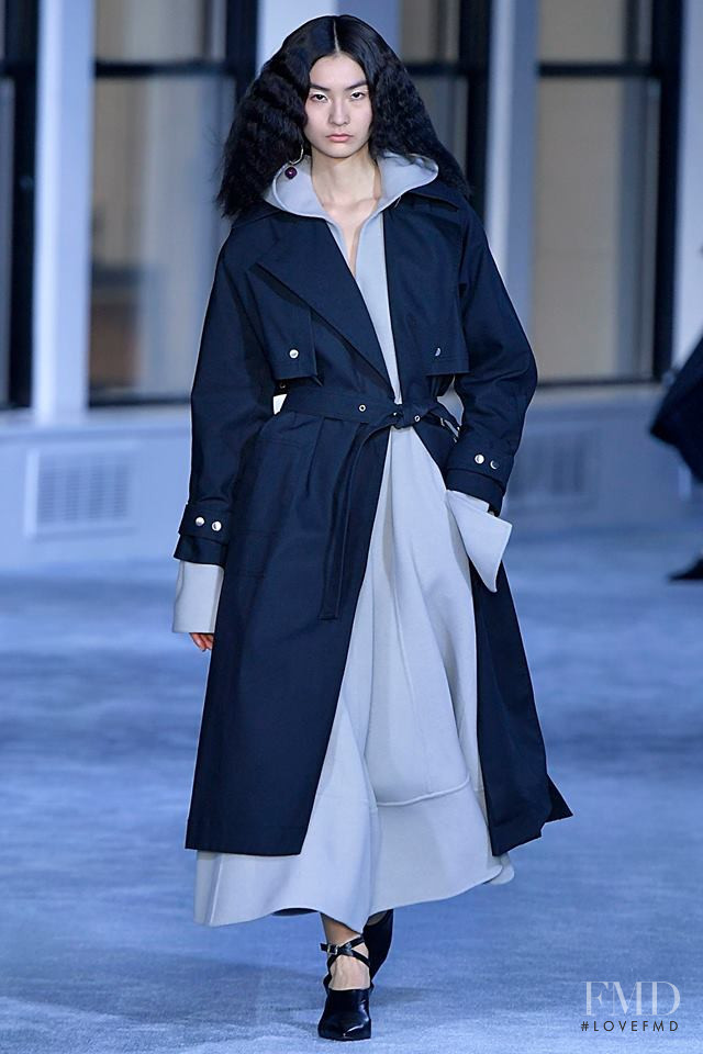 Yin Chen Milo featured in  the 3.1 Phillip Lim fashion show for Autumn/Winter 2019