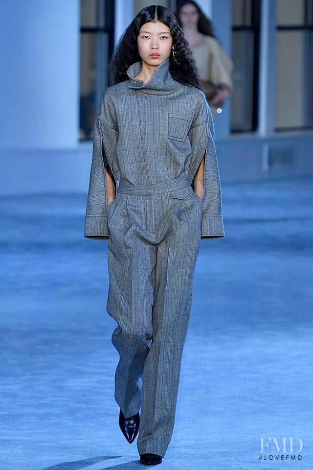 Tang He featured in  the 3.1 Phillip Lim fashion show for Autumn/Winter 2019