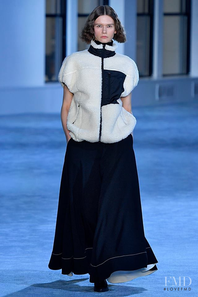 Daniela Kocianova featured in  the 3.1 Phillip Lim fashion show for Autumn/Winter 2019