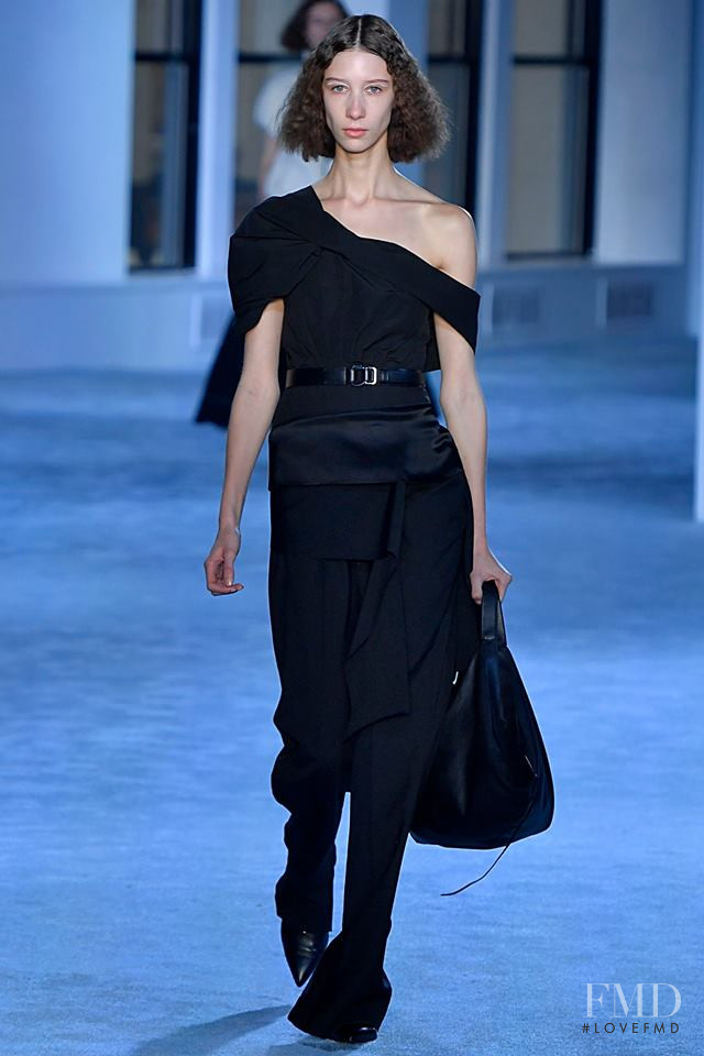 Sasha Knysh featured in  the 3.1 Phillip Lim fashion show for Autumn/Winter 2019