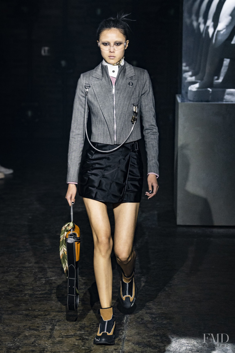 Su Kexin featured in  the Palm Angels fashion show for Autumn/Winter 2019