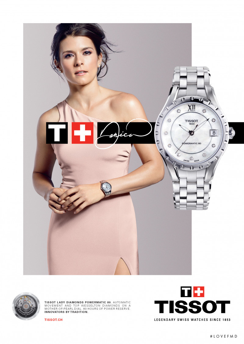 Tissot advertisement for Spring/Summer 2014