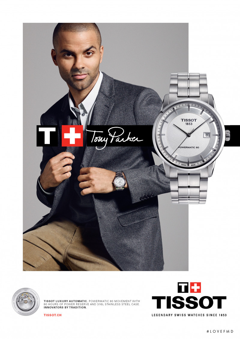 Tissot advertisement for Spring/Summer 2014