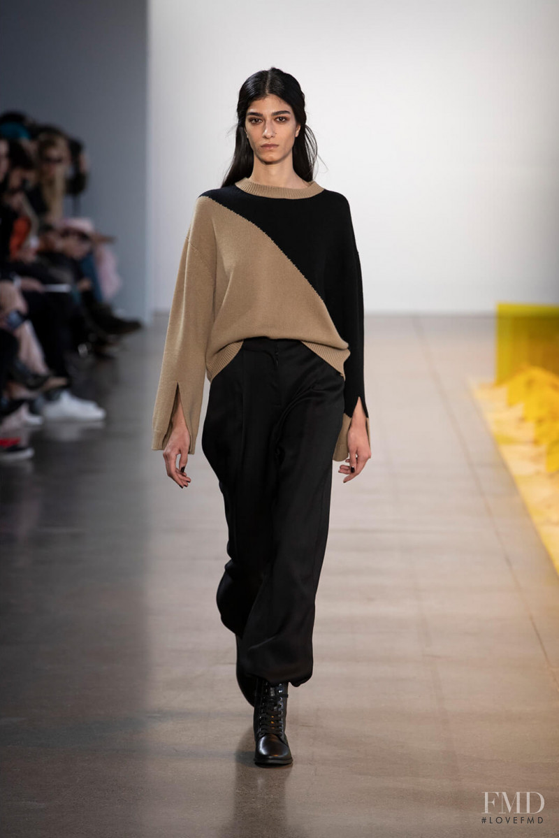 Gunce Gozutok featured in  the Noon By Noor fashion show for Autumn/Winter 2019