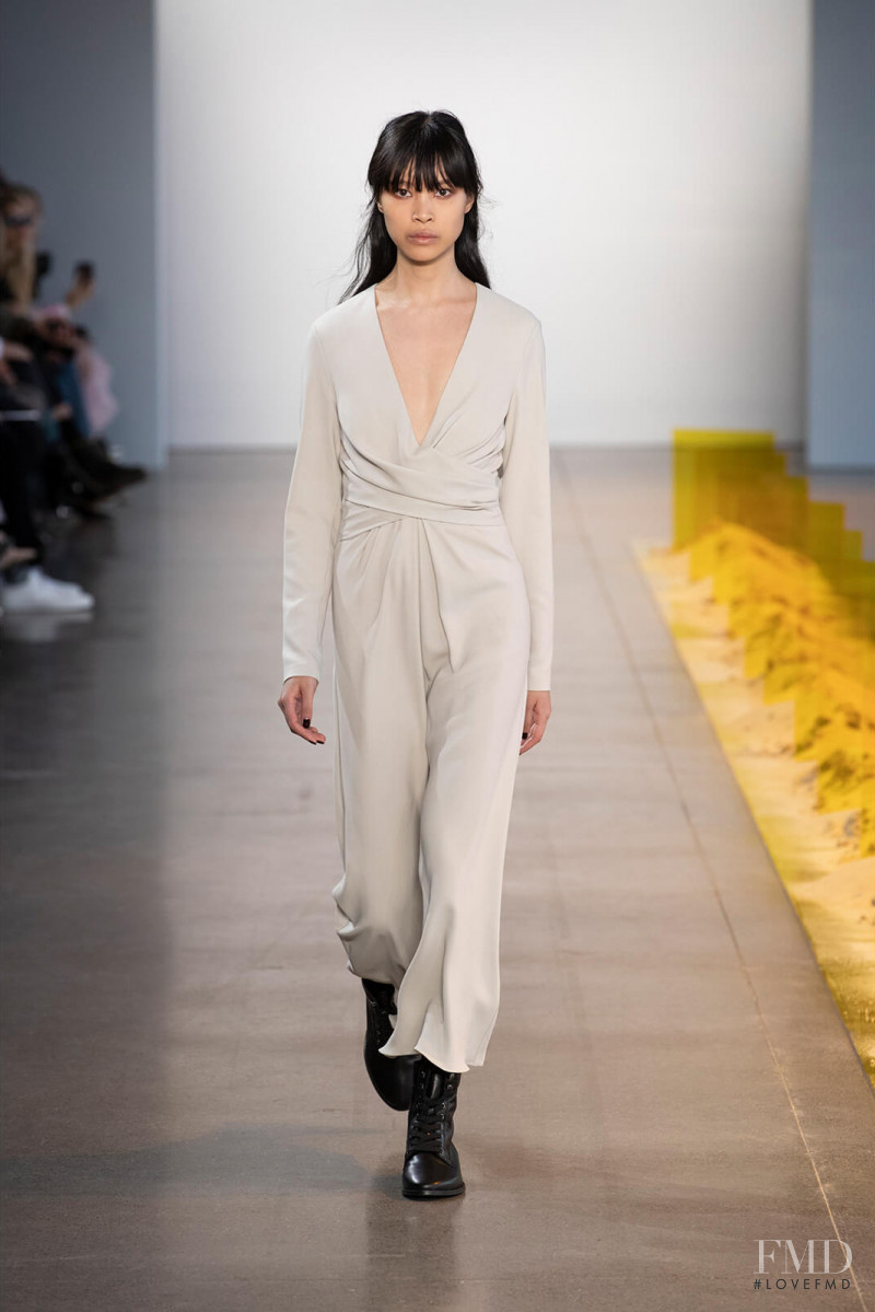 Diane Chiu featured in  the Noon By Noor fashion show for Autumn/Winter 2019