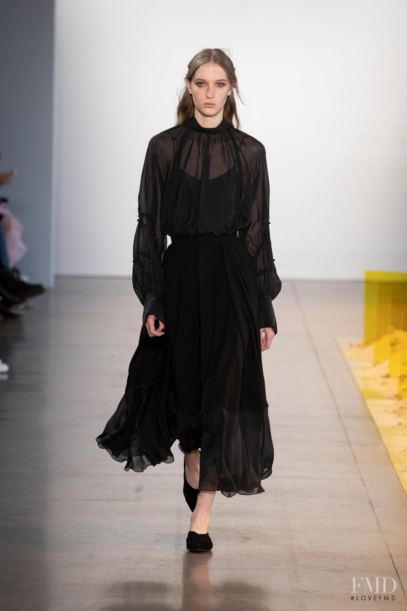 Kateryna Zub featured in  the Noon By Noor fashion show for Autumn/Winter 2019