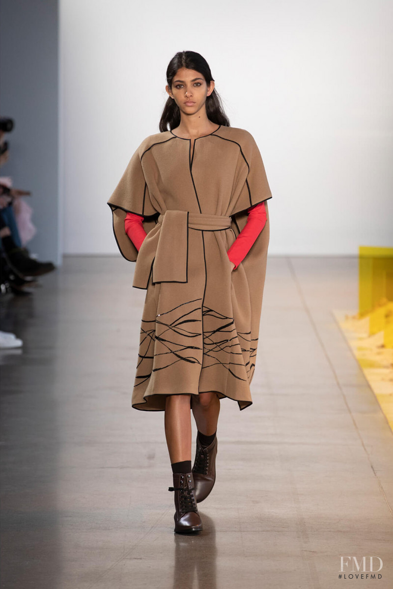 Brittany Noon featured in  the Noon By Noor fashion show for Autumn/Winter 2019