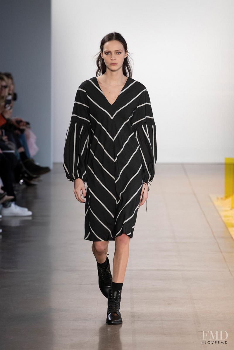 Anniek Verfaille featured in  the Noon By Noor fashion show for Autumn/Winter 2019