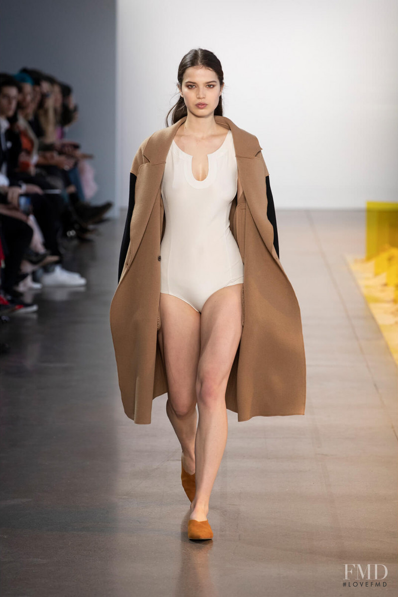 Sara Witt featured in  the Noon By Noor fashion show for Autumn/Winter 2019