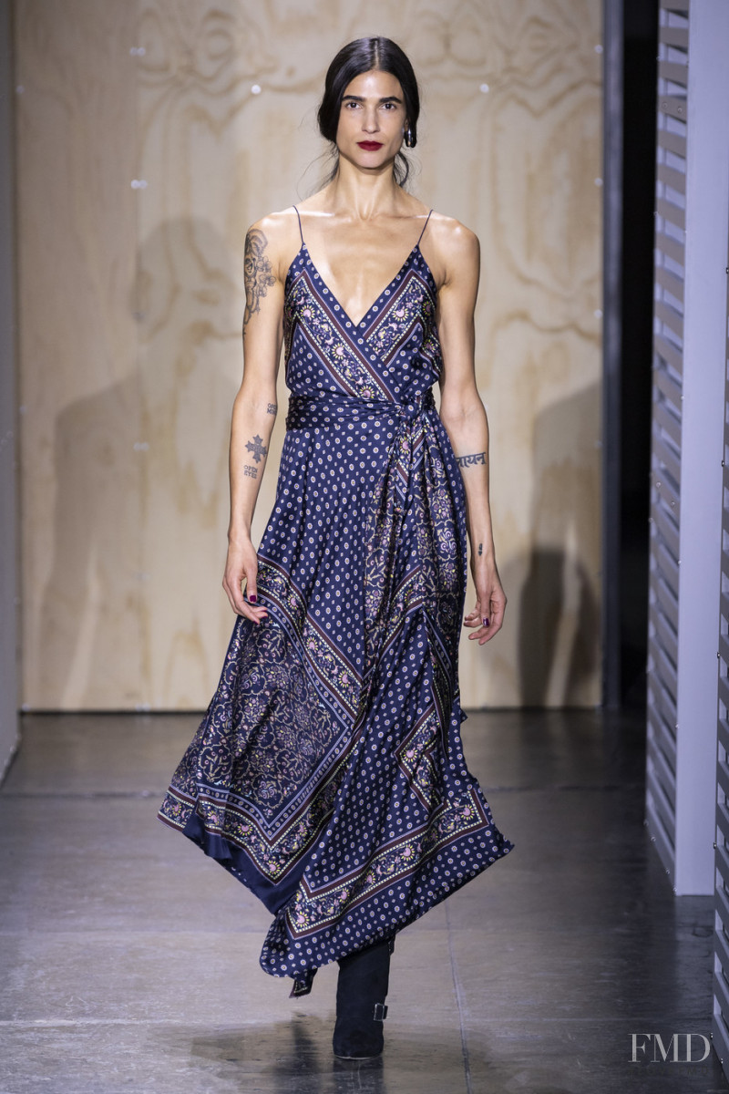 Teresa Lourenço featured in  the Jonathan Simkhai fashion show for Autumn/Winter 2019