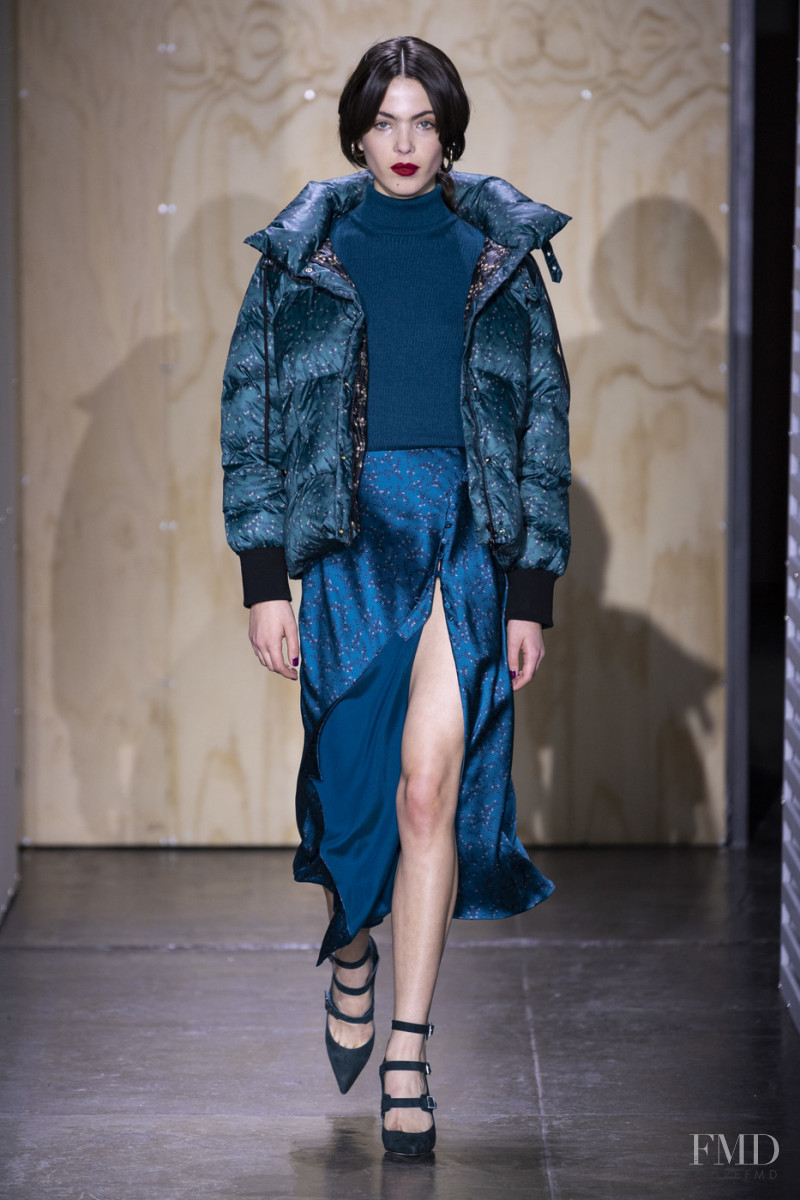 Scarlett Costello featured in  the Jonathan Simkhai fashion show for Autumn/Winter 2019