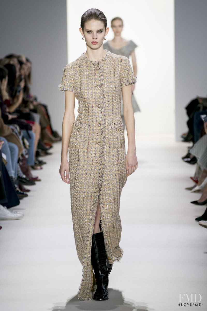 Julia Merkelbach featured in  the Brock Collection fashion show for Autumn/Winter 2019