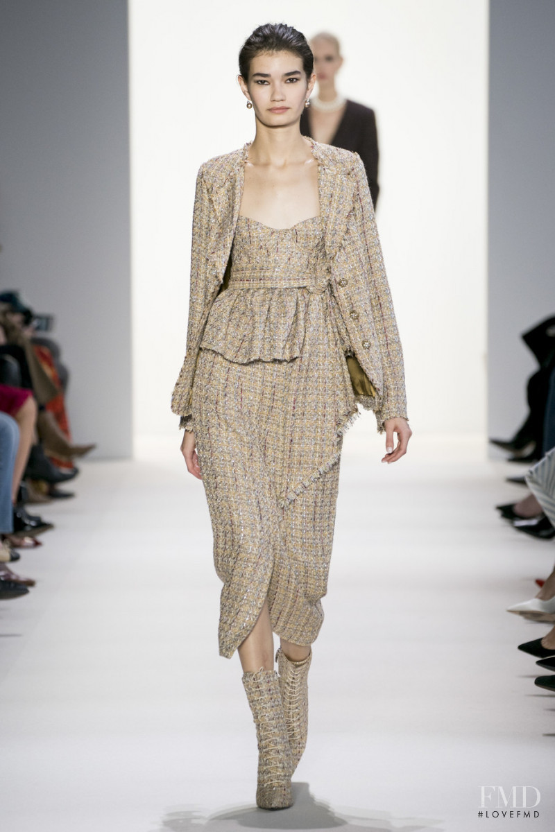 Sveta Black featured in  the Brock Collection fashion show for Autumn/Winter 2019